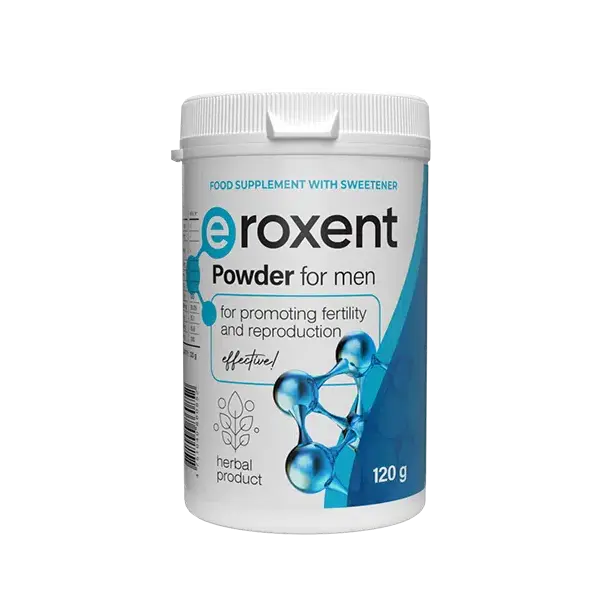 Eroxent Powder for Men : Suplemento natural para la fertilidad masculina y la reproducción