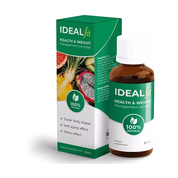 IDEALfit Health and Weight gotas naturales para el control del peso
